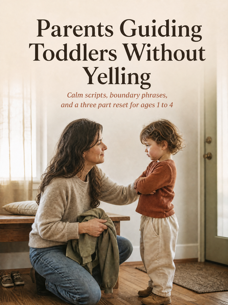 Parents Guiding Toddlers Without Yelling